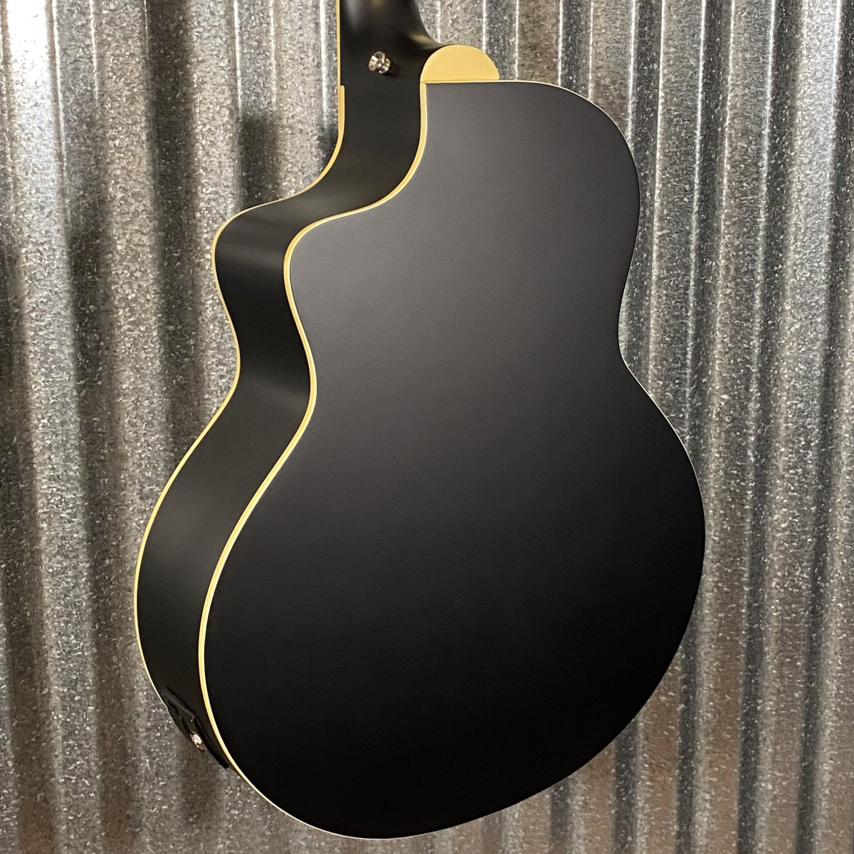 Ortega D7CE-SBK-4 Black 4 String Acoustic Electric Bass #0712
