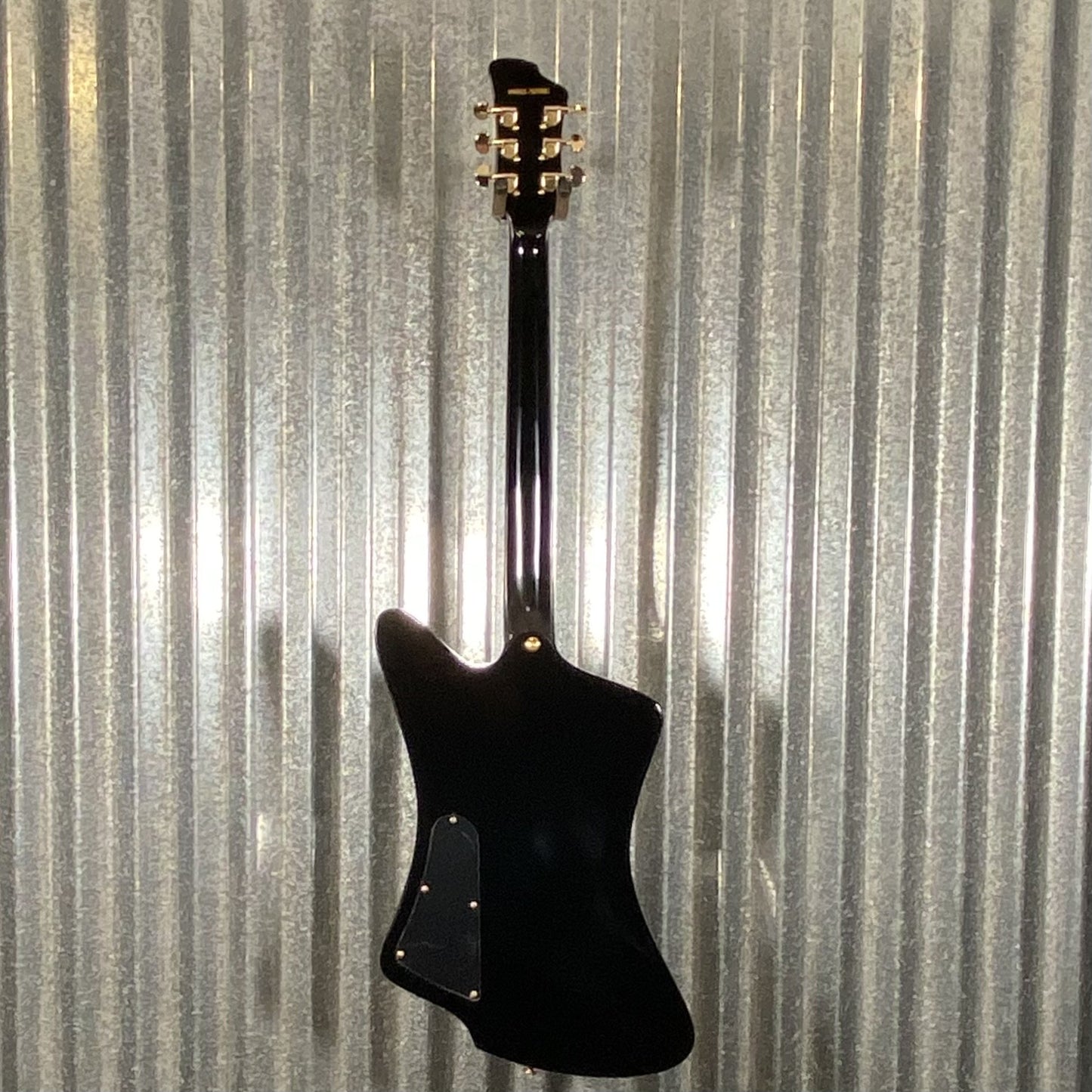 Westcreek Guitars Mirage T Bird Style Dual Humbucker Guitar Black #0081 Used