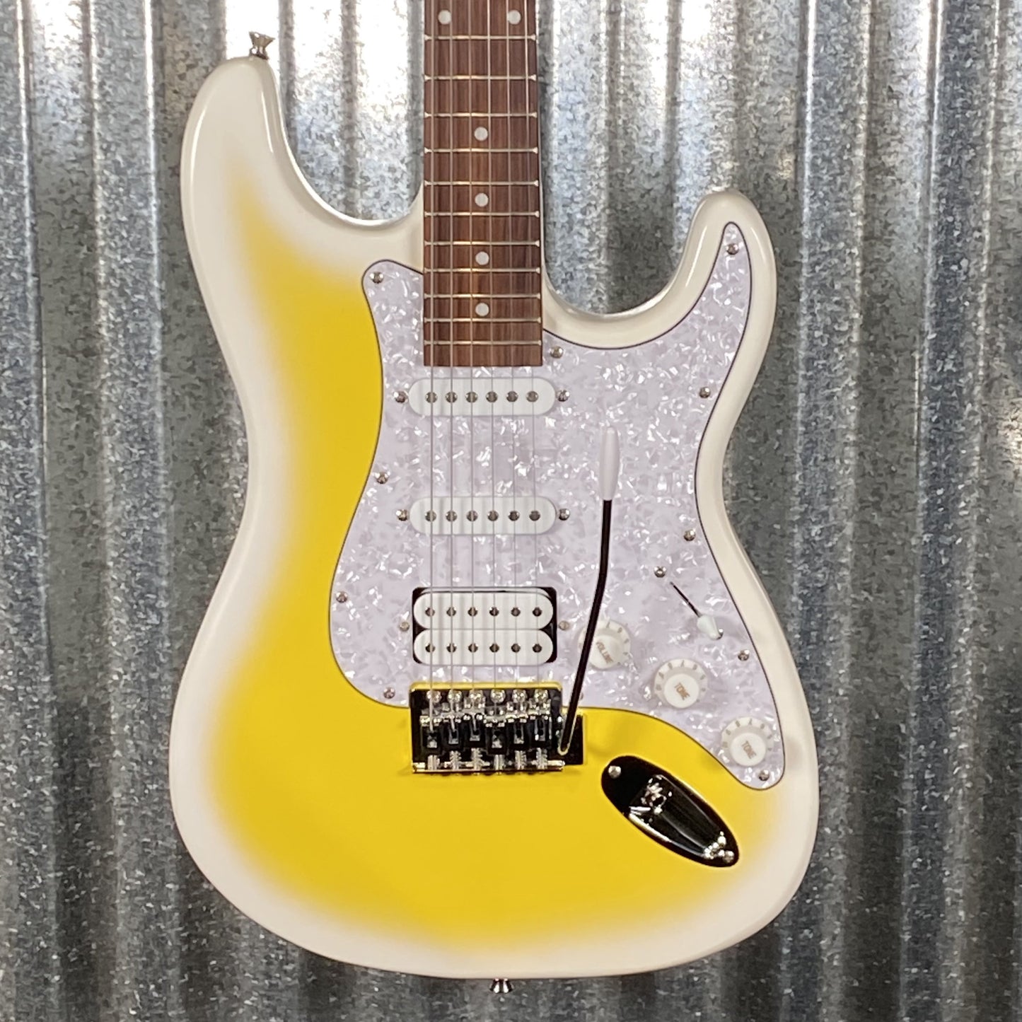 Musily MST-1 Strat Style HSS Guitar Lemonburst  & Bag #021220260001 Used