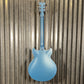 Westcreek Guitars 333 Semi Hollow Body Double Cutaway Blue #0018 Used