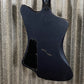 Westcreek Guitars Mirage T Bird Style Dual Humbucker Guitar Black #0027 Used