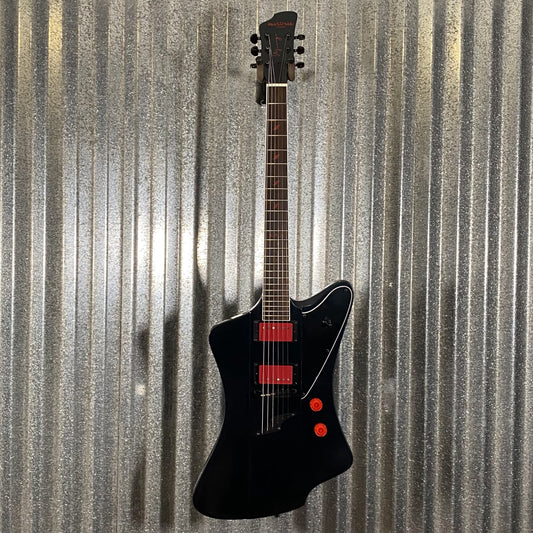 Westcreek Guitars Mirage T Bird Style Dual Humbucker Guitar Black #0003 Used
