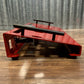 Go Pedalboards Single Tier 24" Guitar Effect Pedalboard & Bag Red Demo