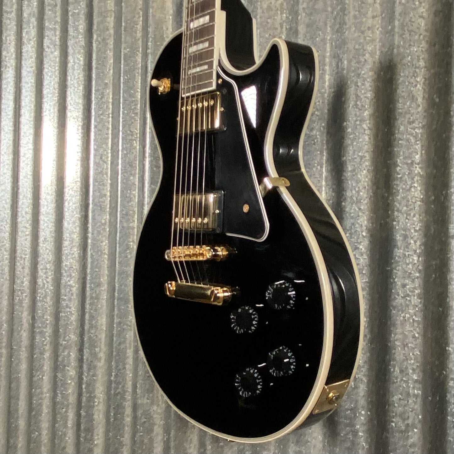 Epiphone Les Paul Custom Black Guitar #2441 Used