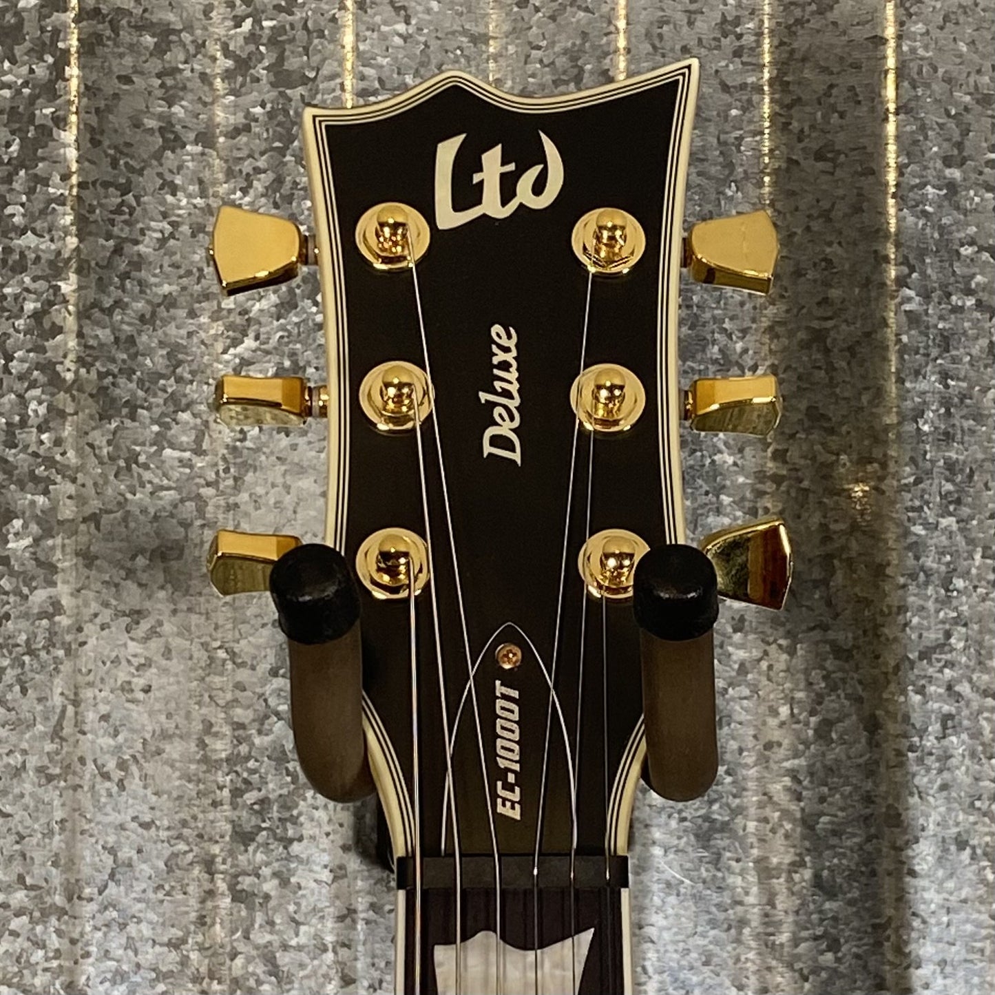 ESP LTD EC-1000TCMT Vintage Gold Satin Guitar #2978 Used