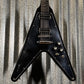 Gibson New Century Flying V Black Mirror Guitar 2007 & Case #0621 Used