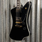 Westcreek Guitars Mirage T Bird Style Dual Humbucker Guitar Black #0012 Used