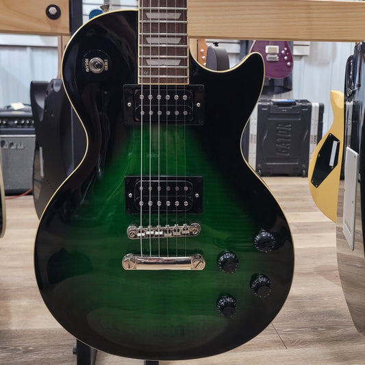 Epiphone Slash Standard Les Paul Anaconda Burst Guitar #3276 Cracked