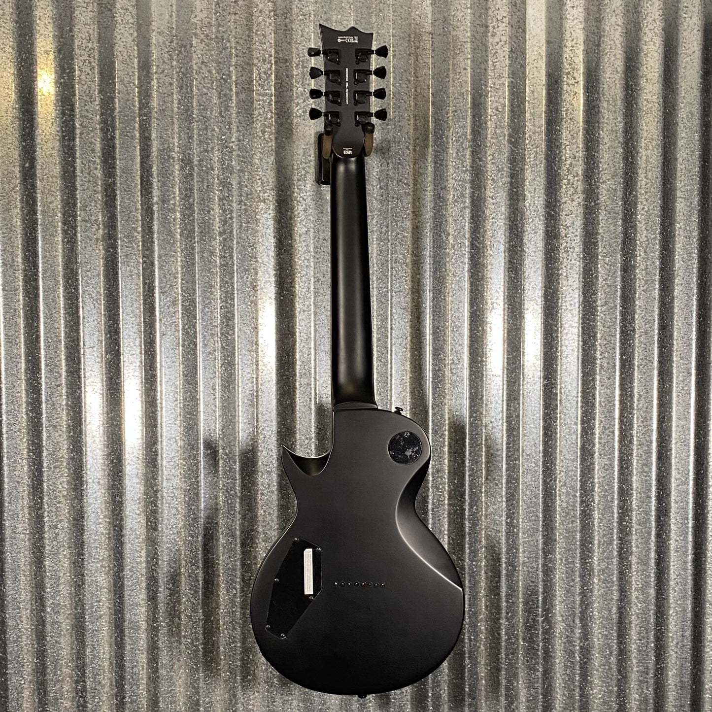 ESP LTD EC-258 8 String Black Satin Guitar EC258BLKS #1577  Used