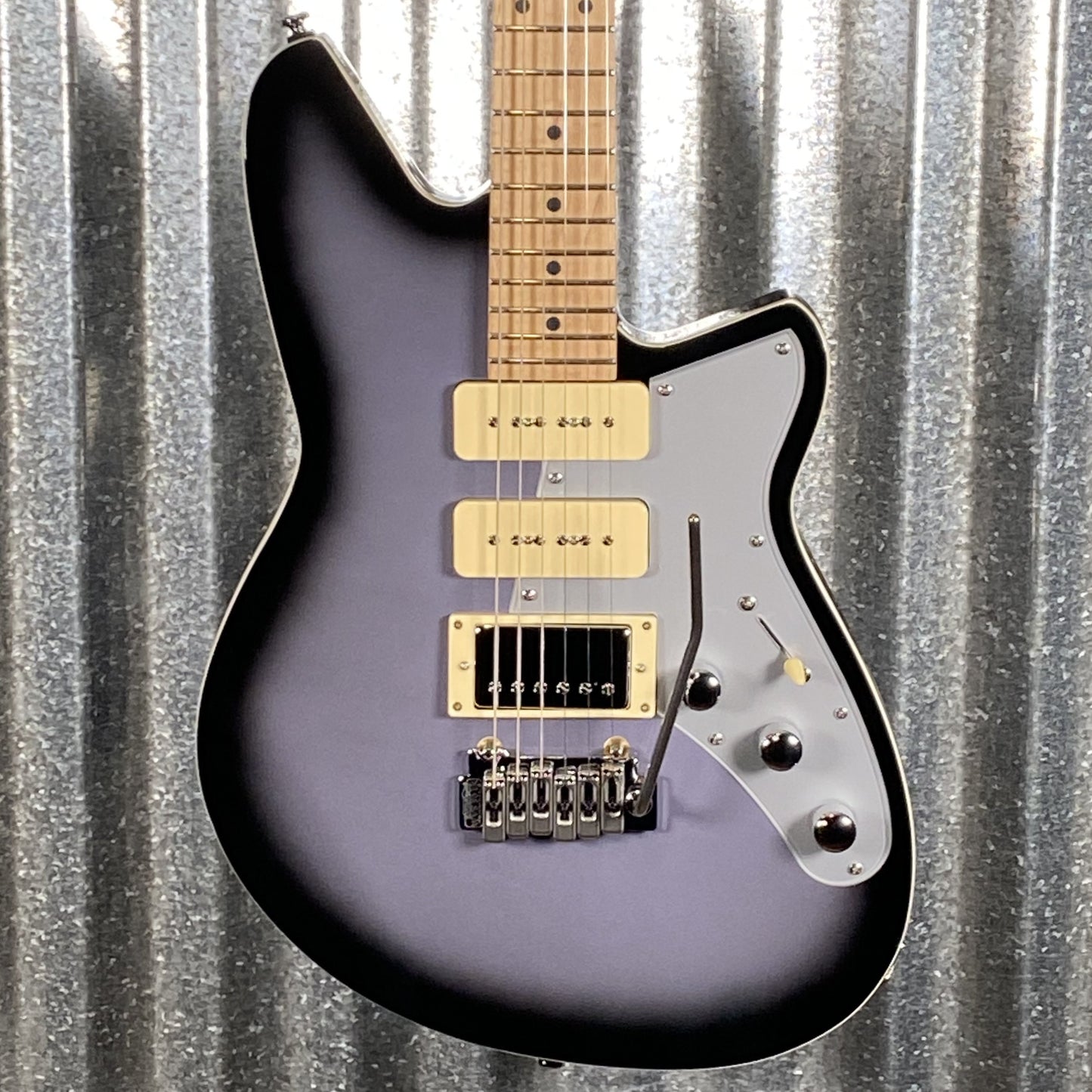 Reverend Six Gun HPP Periwinkle Burst Guitar #60298