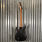 ESP LTD SN-1007B Hard Tail Black Blast Baritone Guitar & Case #0125 Used