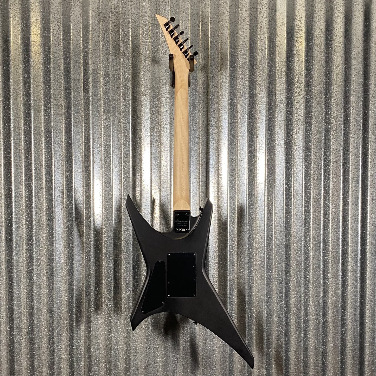 Jackson JS Series Warrior JS32 Black Satin Guitar #1021 Used