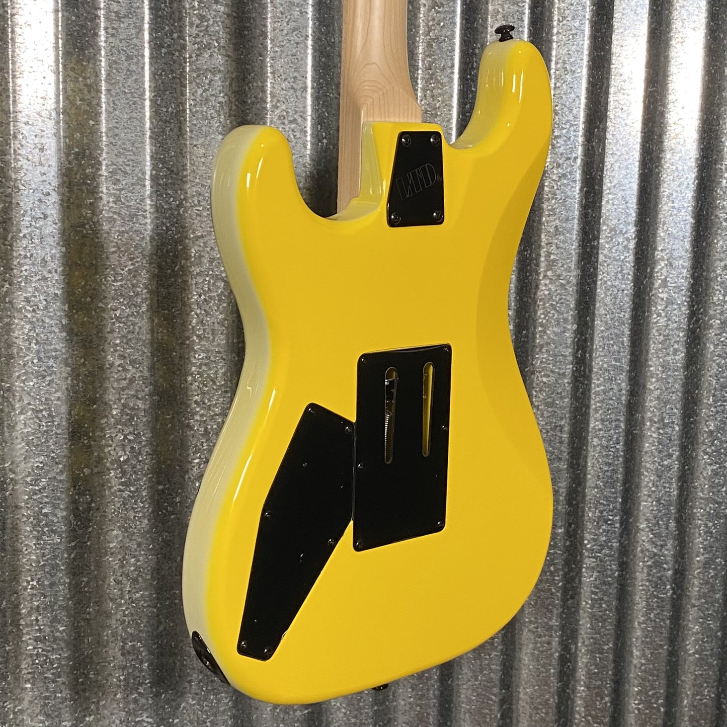 ESP LTD GL-200MT George Lynch Yellow Tiger Stripe Guitar #1496 Used