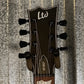 ESP LTD EC-257 7 String Black Satin Guitar & Case EC257BLKS #0360  Used