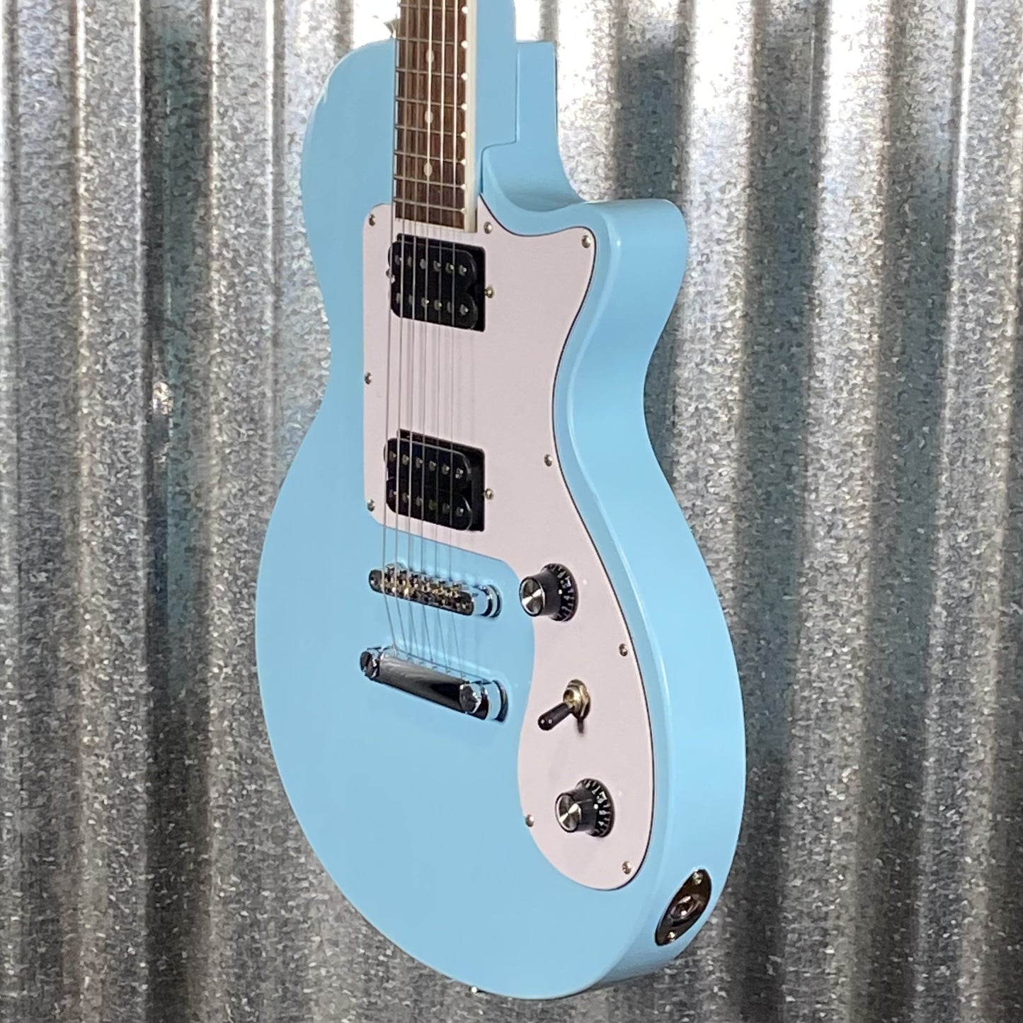 Musily MLP-1 LP Style HH Blue Guitar #120920250001 Used