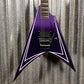 ESP LTD Alexi Laiho Hexed Sawtooth Arrow Purple Fade Satin Guitar & Case LALEXIHEXED #0190 Used