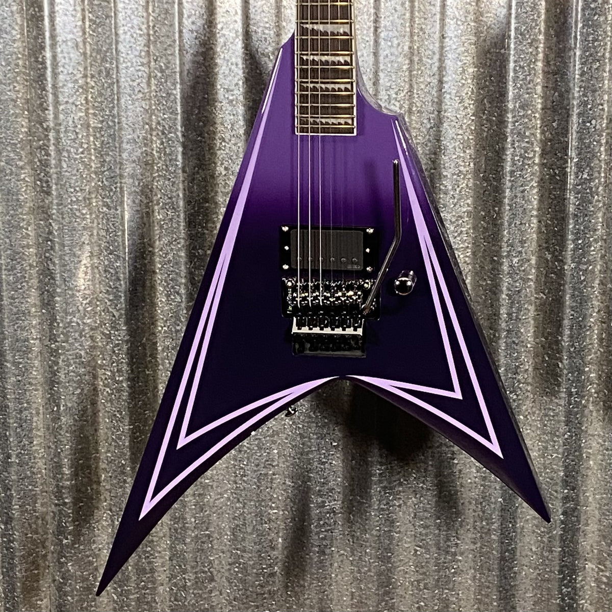 ESP LTD Alexi Laiho Hexed Sawtooth Arrow Purple Fade Satin Guitar & Case LALEXIHEXED #0190 Used
