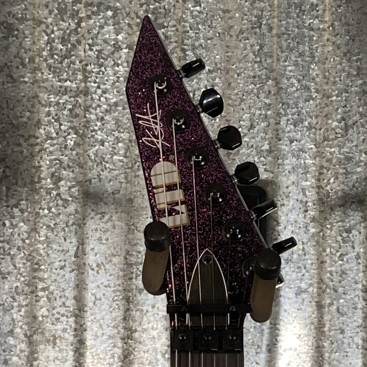 ESP LTD KH-602 Kirk Hammett Purple Sparkle EMG Guitar & Case KH602PSP #1773 Used