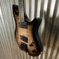 Kiesel M6 Tim Miller Semi Hollow Headless Black Burst Guitar & Bag #159557