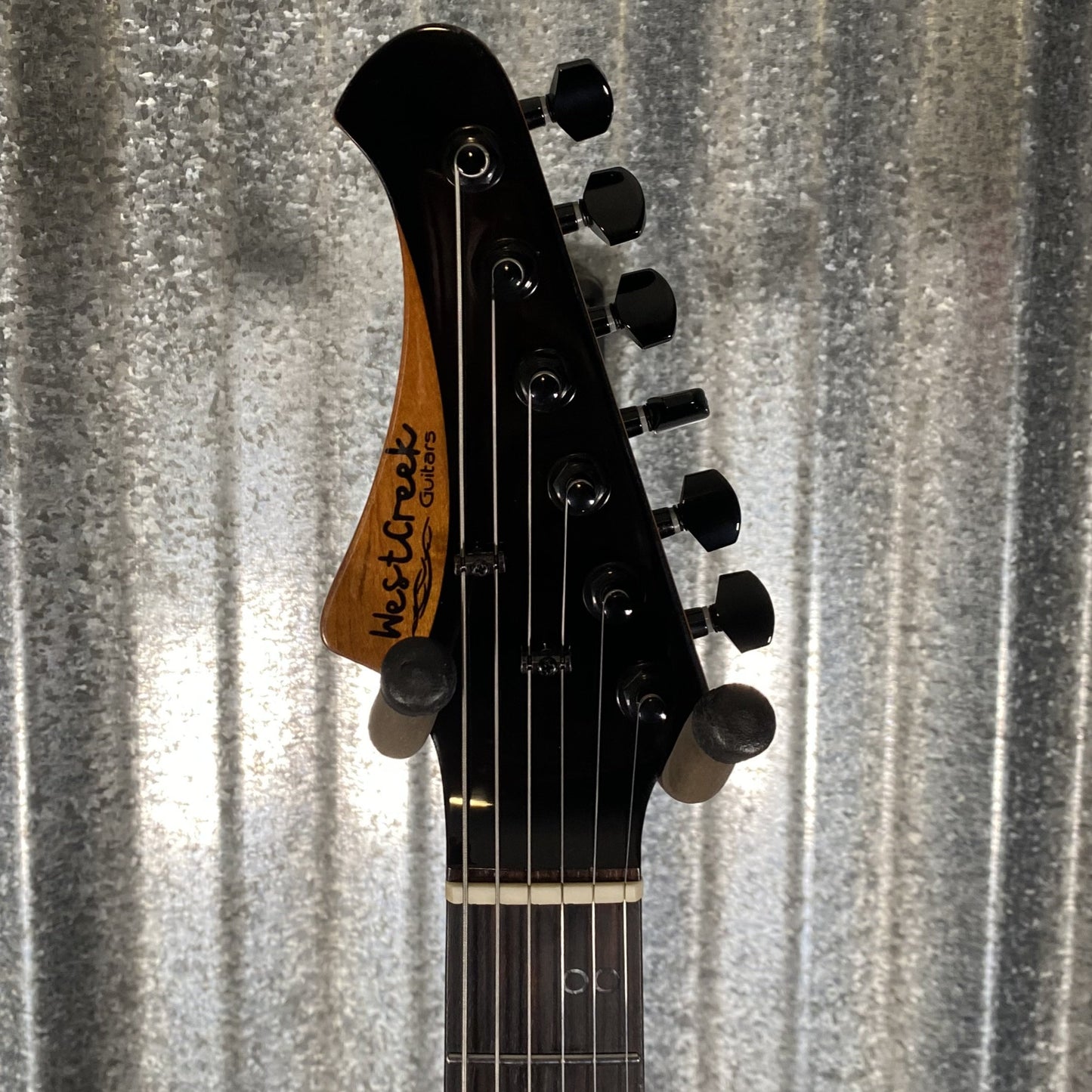 Westcreek Guitars Helyx T Style Dual Humbucker Ocean Vortex Guitar #0004