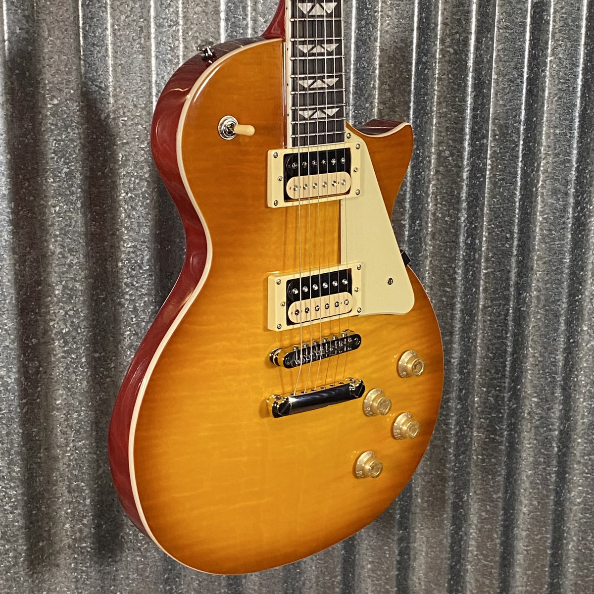 Westcreek Guitars Underdog LP Lemonburst Guitar #0009 Used