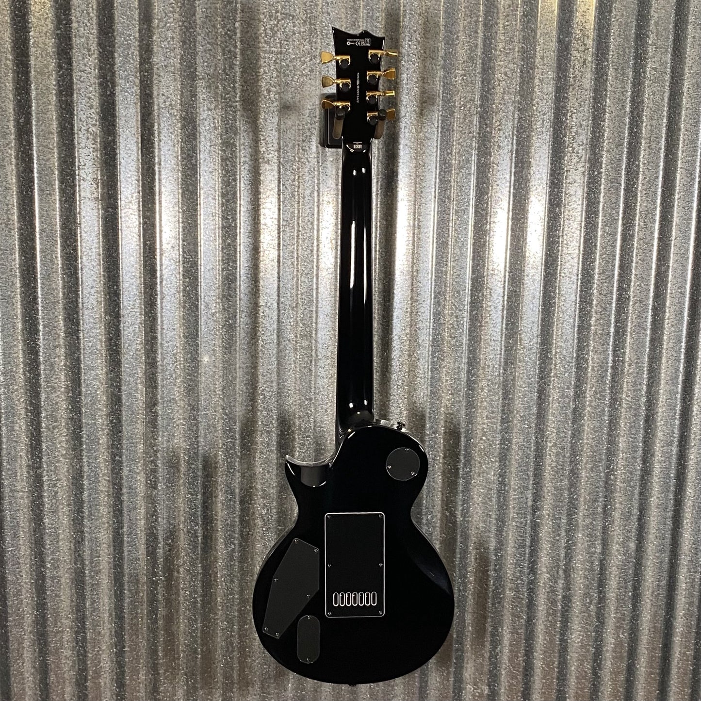 ESP LTD EC-1007B Evertune Baritone 7 String Black Guitar #2422 Used