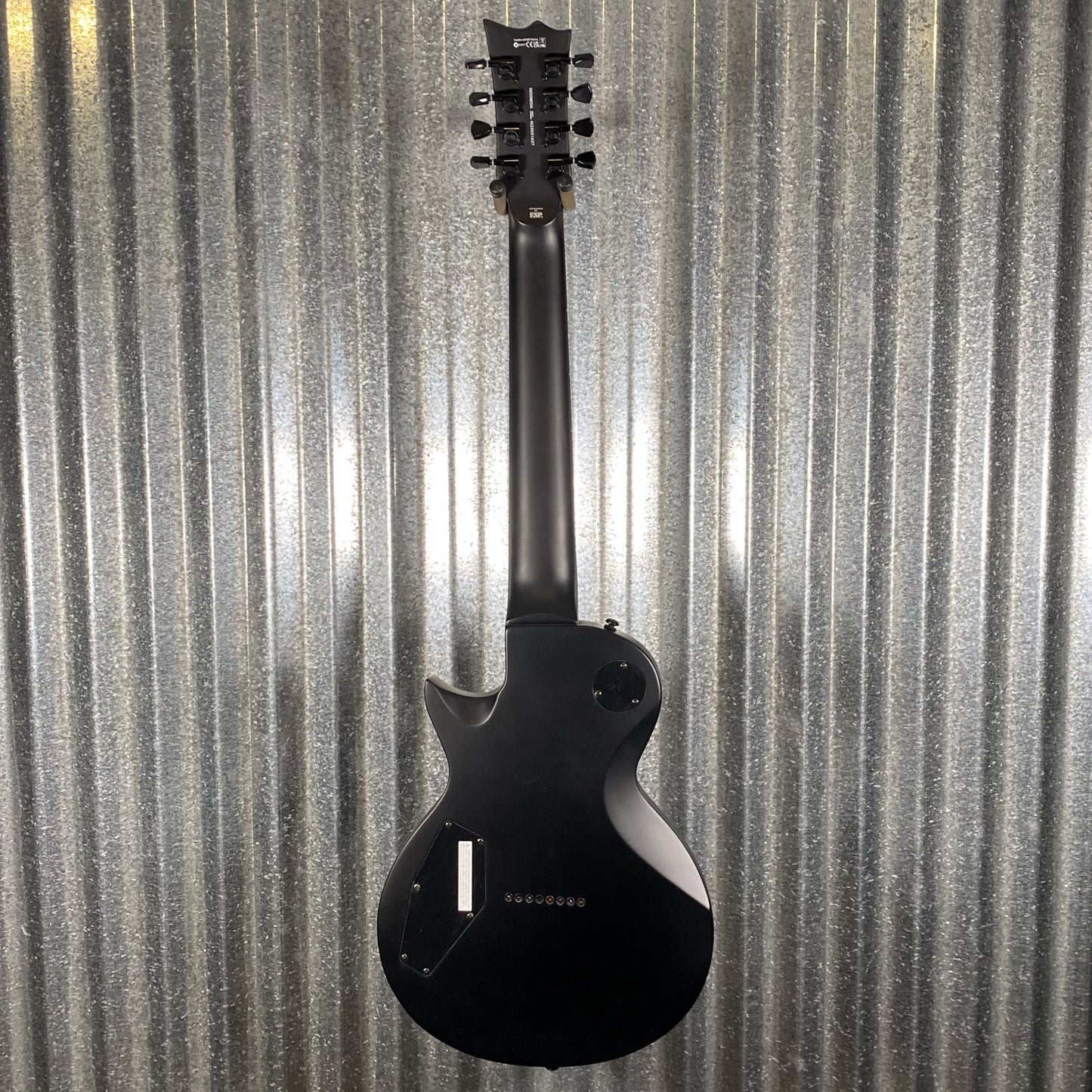 ESP LTD EC-258 8 String Black Satin Guitar EC258BLKS #1627 Used