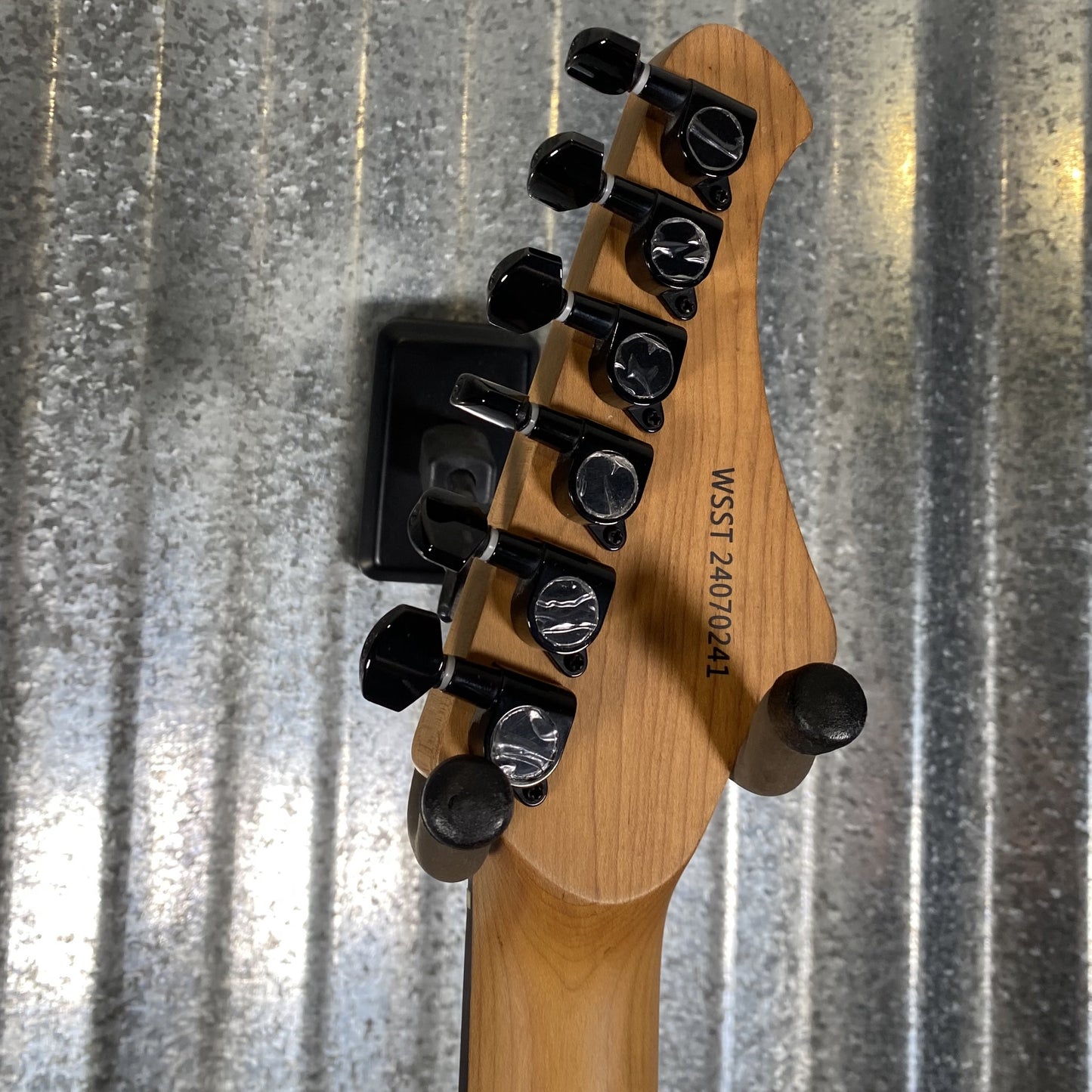 Westcreek Guitars Aetheris Superstrat Yellow Tiger Guitar #0241 Used