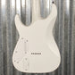 ESP LTD M-HT Arctic Metal Hard Tail Snow White Satin Guitar MHTARMSWS #0608 Used