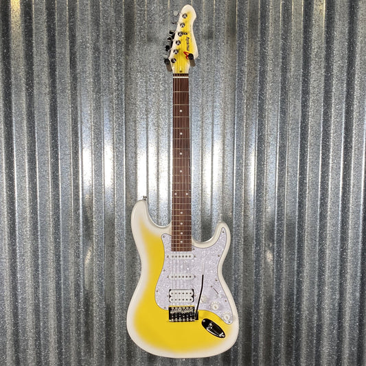 Musily MST-1 Strat Style HSS Guitar Lemonburst  & Bag #021220260001 Used