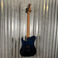 Westcreek Guitars Helyx T Style Dual Humbucker Ocean Vortex Blue Guitar #0034 Used