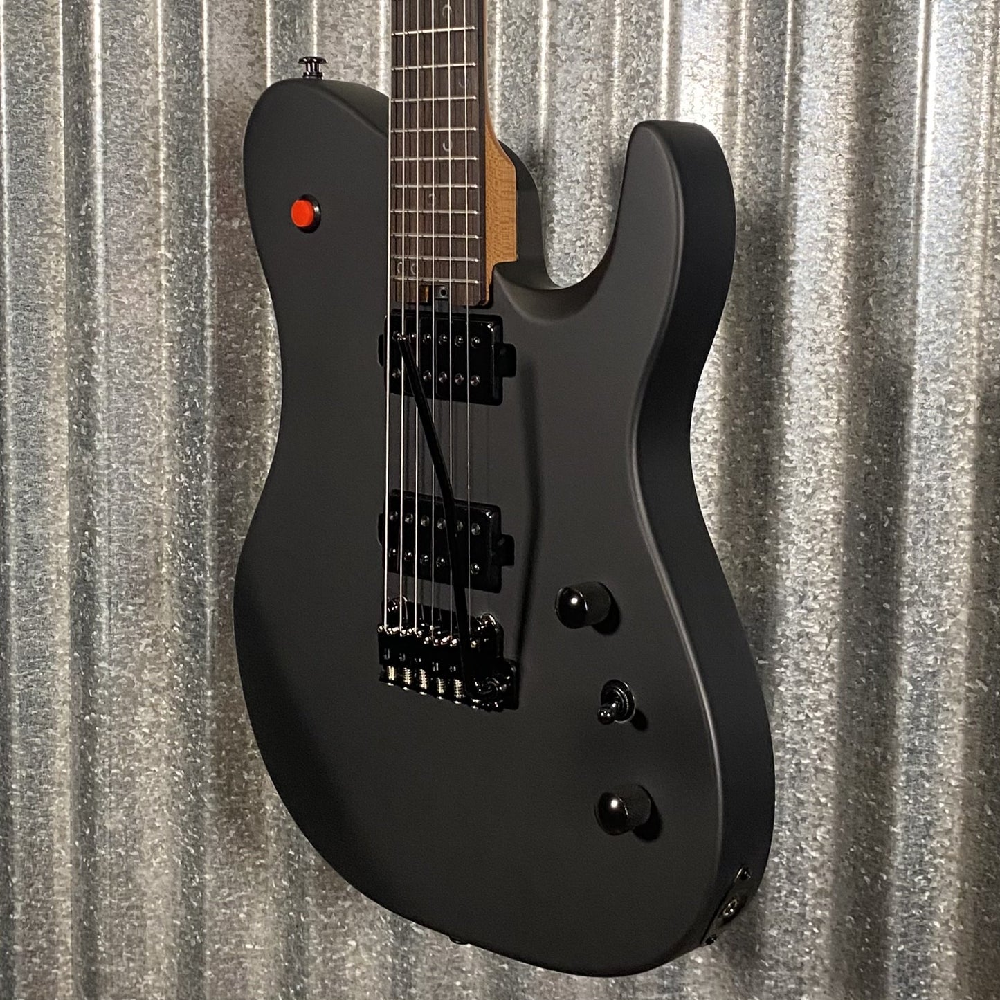 Westcreek Guitars Helyx T Style Dual Humbucker Black Guitar #0060 Used