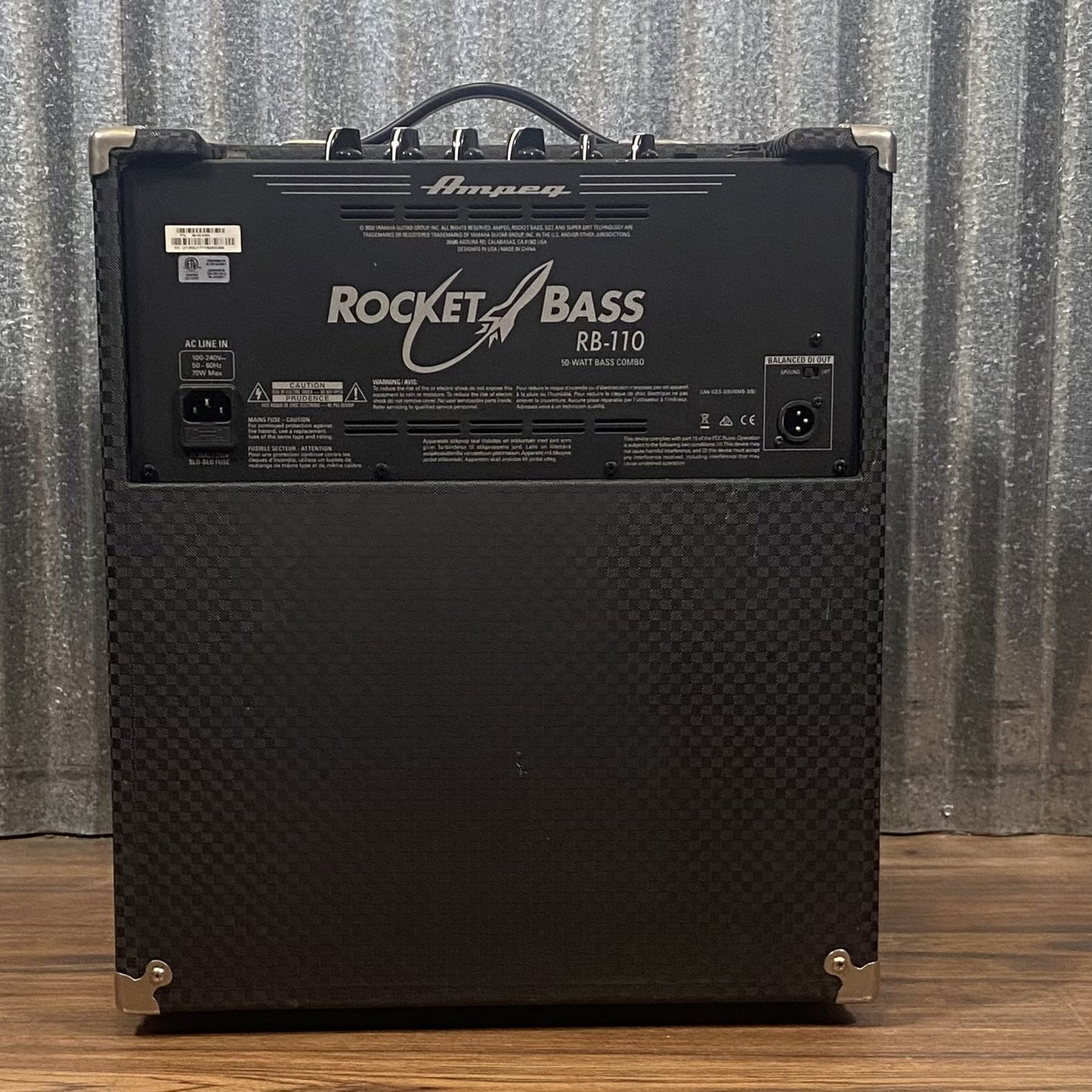 Ampeg RB-110 Rocket 110 50 Watt 1x10 Bass Amplifier Combo Used
