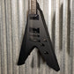 ESP LTD Vulture James Hetfield Black Satin Guitar & Case #0887 Used