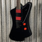 Westcreek Guitars Mirage T Bird Style Dual Humbucker Guitar Black #0045 Used