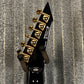 ESP LTD MSV-1 Mike Schleibaum Black Guitar & Case MSV1BLK #0467 Used