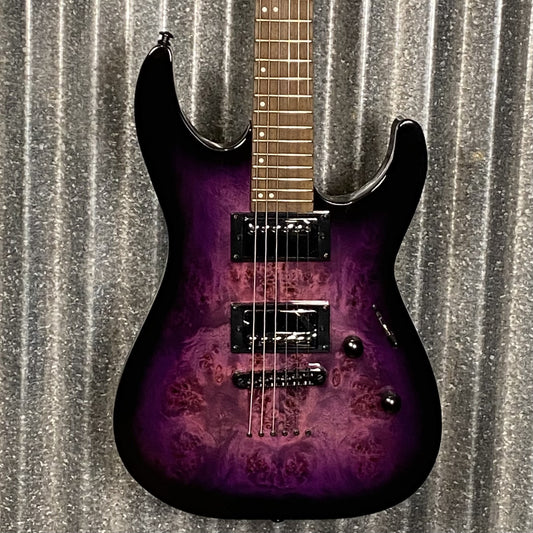ESP LTD M-200DX Transparent Purple Burst Guitar LM200DXNTPRB #0671 Used