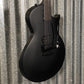ESP LTD EC FR Black Metal Floyd Rose Black Satin Guitar & Case #1348 Used