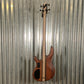 Cort Artisan A4 Ultra Ash Etched Natural Black 4 String Bass A4ULTRAENB #5017