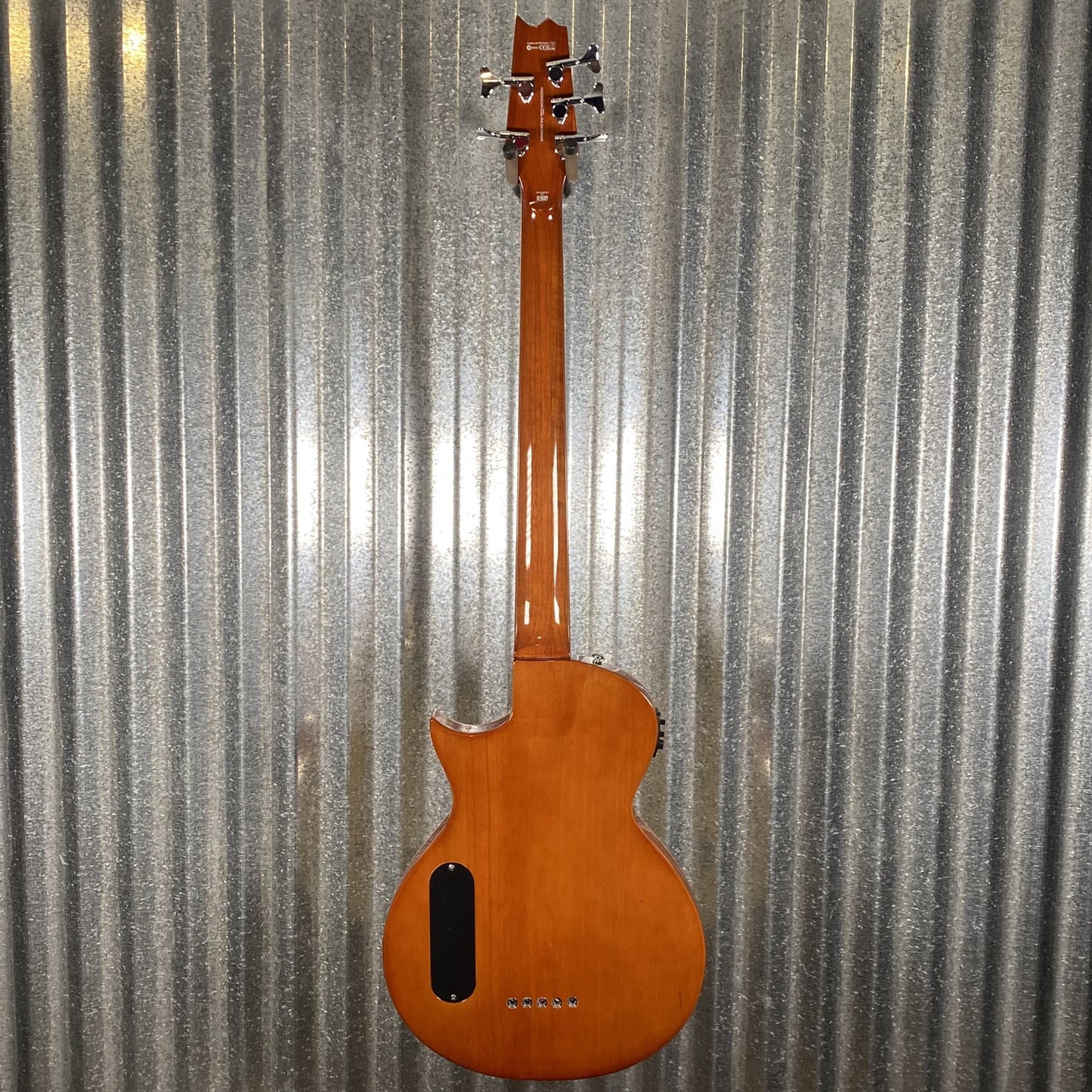 ESP LTD TL-5 5 String Acoustic Electric Thinline Bass Natural TL5NAT #0400 Used