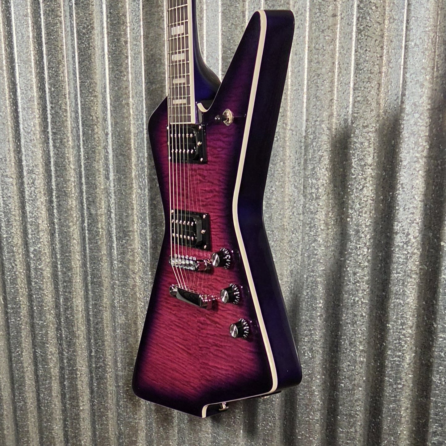 Westcreek Guitars Revenge Explorer Style Trans Purple #0124 Used