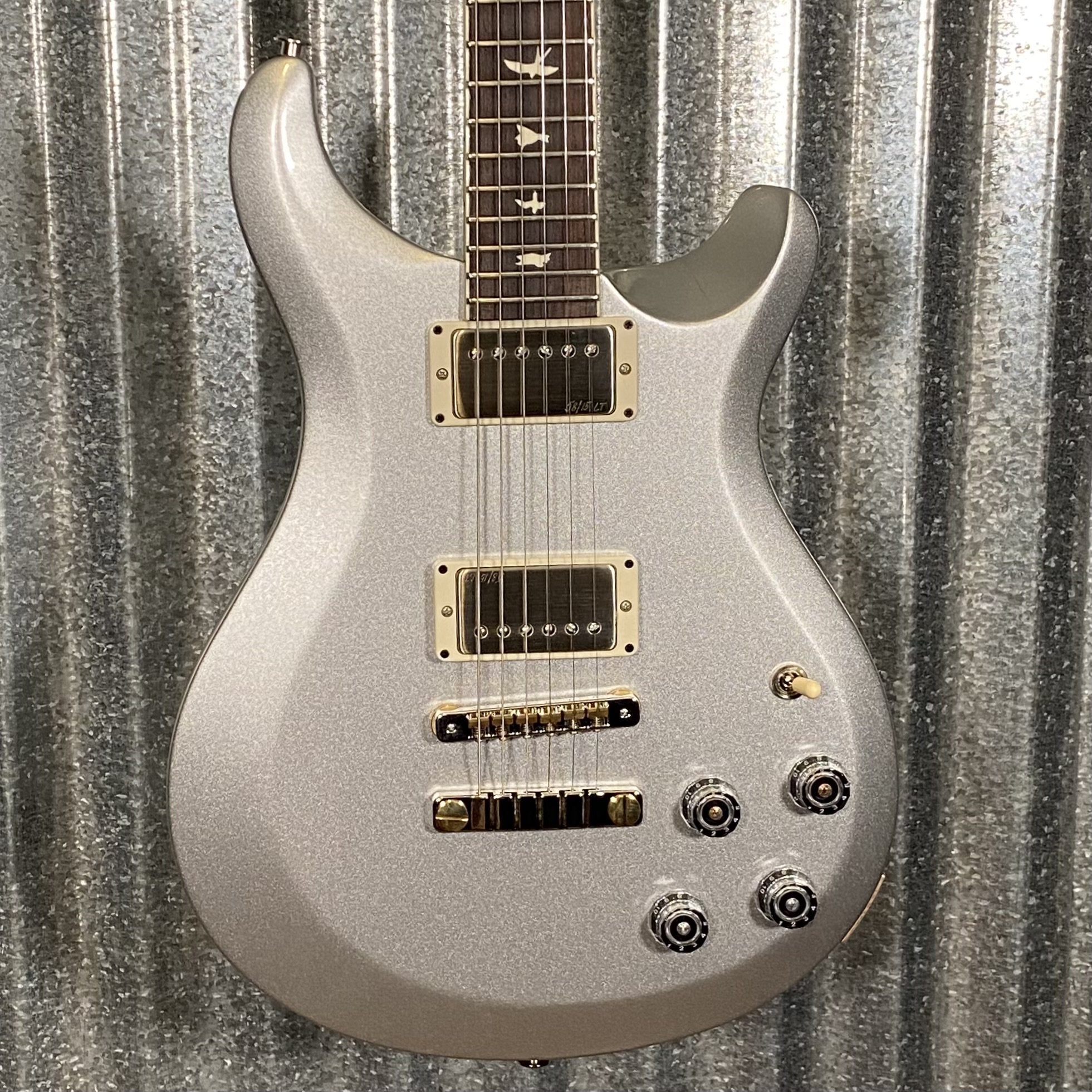 PRS Paul Reed Smith USA S2 MCCarty 594 Thinline Platinum Metallic