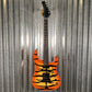 Westcreek Guitars Aetheris Superstrat Yellow Tiger Guitar #0241 Used