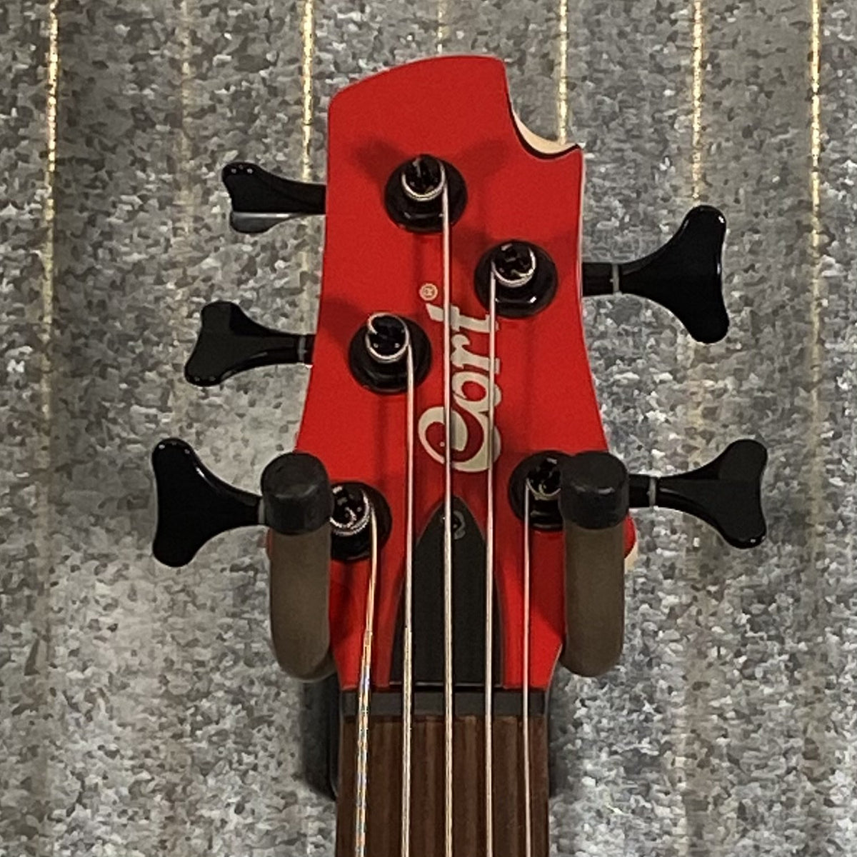Cort Artisan C5 Deluxe Candy Red 5 String Bass C5DELUXECRD