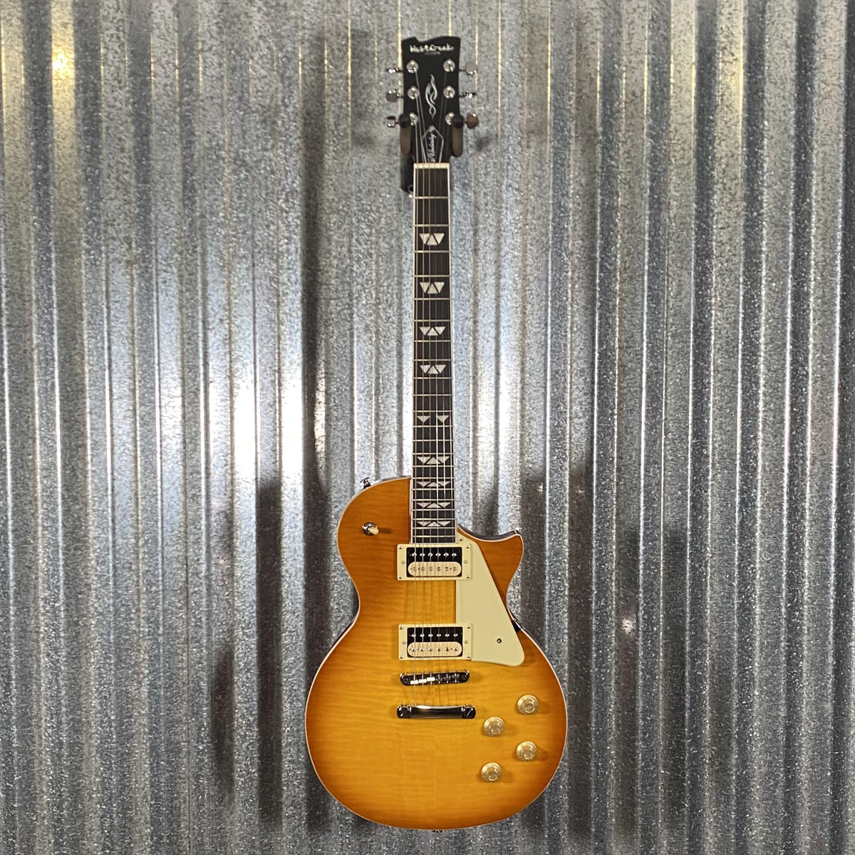 Westcreek Guitars Underdog LP Lemonburst Guitar #0009 Used
