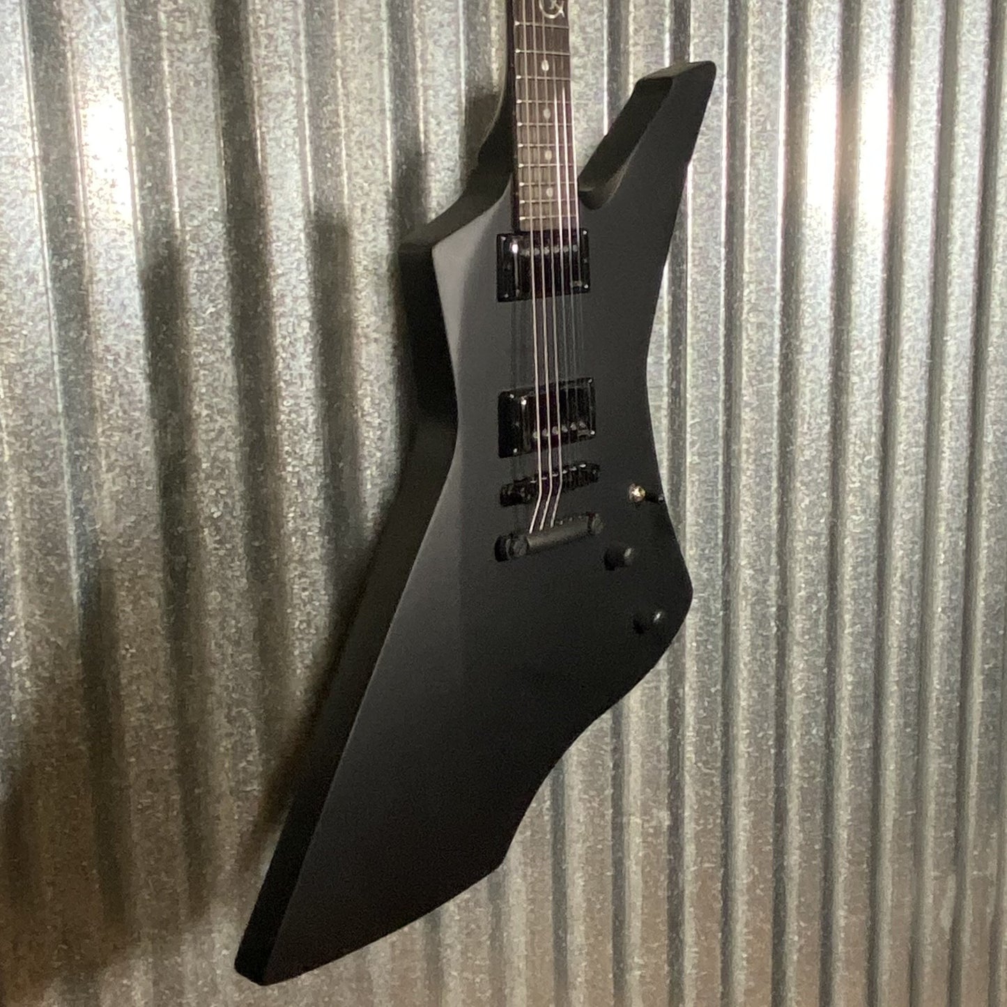 ESP LTD Snakebyte James Hetfield Black Satin Guitar & Case SNAKEBYTEBLKS #0984 Used