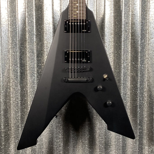 ESP LTD Vulture Jame Hetfield Black Satin Guitar & Case VULTUREBLKS #1826 Used