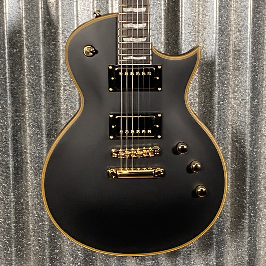 ESP LTD EC-1000 Vintage Black Guitar EC1000VBD #1479 Used