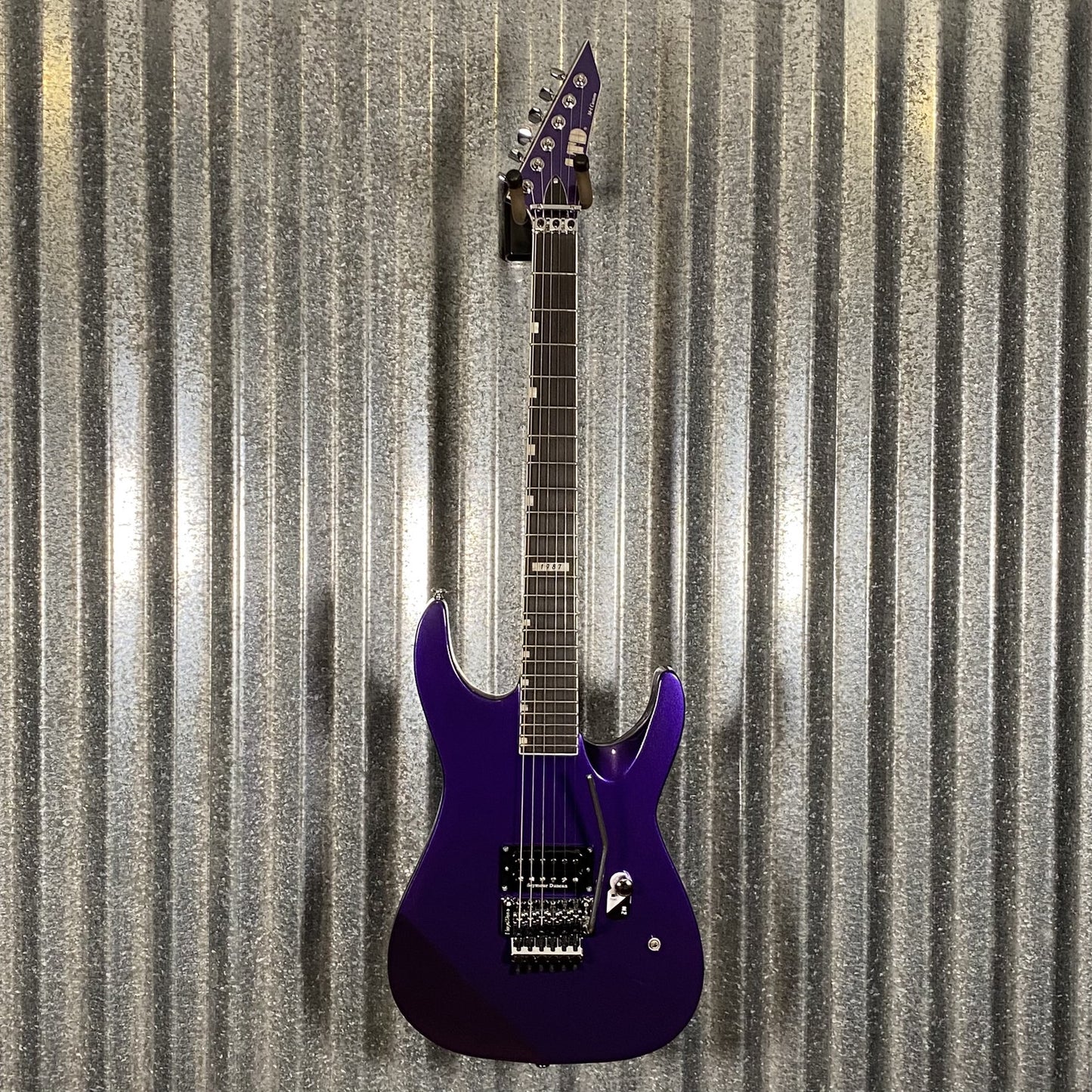 ESP LTD M-1 Custom CMT '87 Dark Metallic Purple Guitar #1728 Used