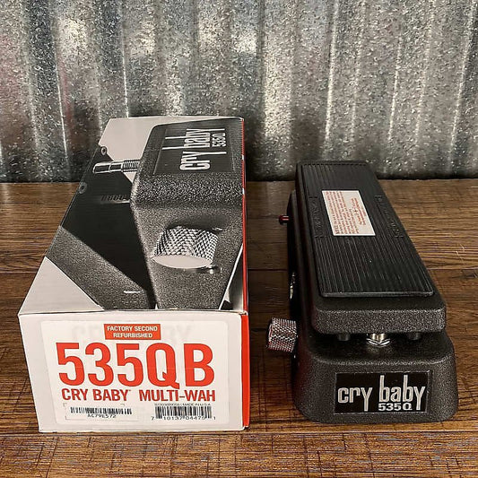 Dunlop Cry Baby 535Q Multi-Wah Crybaby Guitar Effect Pedal B Stock
